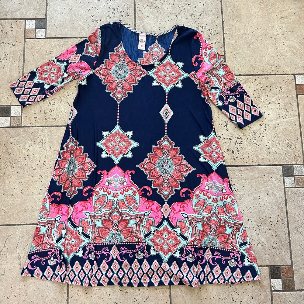 Like new Elegant pink coconut Midi Dress size S